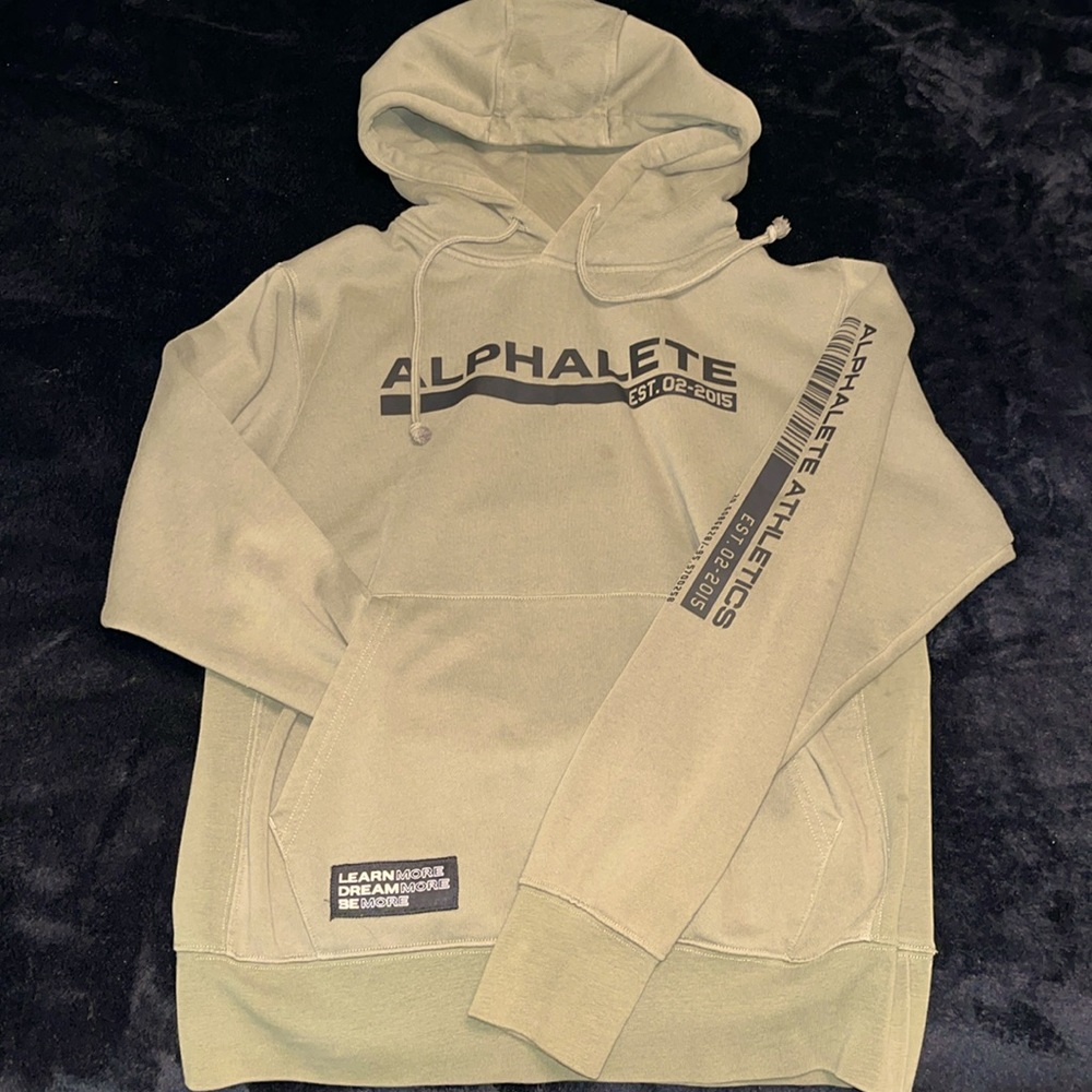 Green Alphalete Hoodie